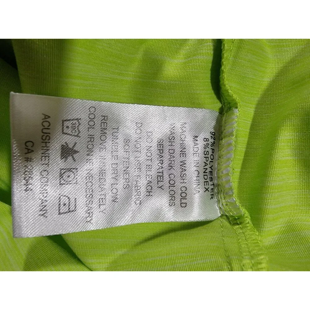 FootJoy Men's Green Polo Shirt - XL - Picture 6 of 7